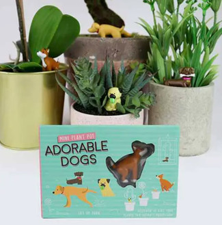 Adorable Dog Plant Stakes Adorable Dog Plant Stakes