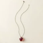 Anatomical Glass Heart Necklace 2
