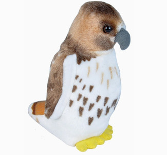 Audubon Red-tailed Hawk Stuffed Animal With Sound