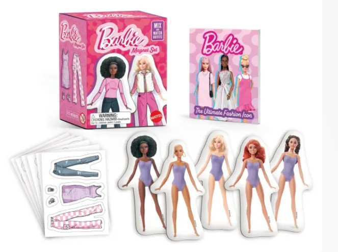 Barbie Mini Magnet Set Barbie Mini Magnet Set