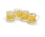 Beer Mug Shot Glasses, Set Of 4 2