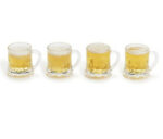 Beer Mug Shot Glasses, Set Of 4 4