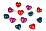 Bespeckled Small Soapstone Hearts, Set Of 12 1