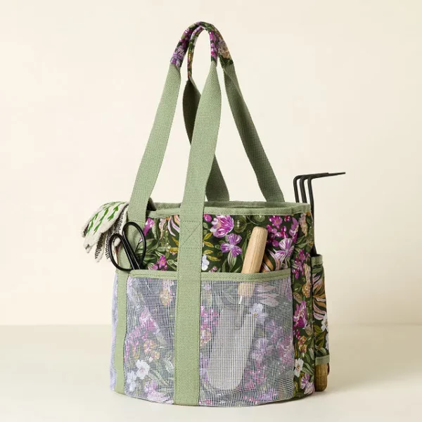 Blooming Floral Garden Utility Tote 2