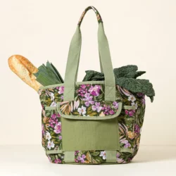 Blooming Floral Garden Utility Tote