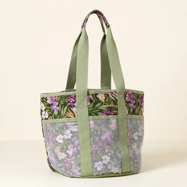 Blooming Floral Garden Utility Tote 5