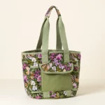 Blooming Floral Garden Utility Tote E
