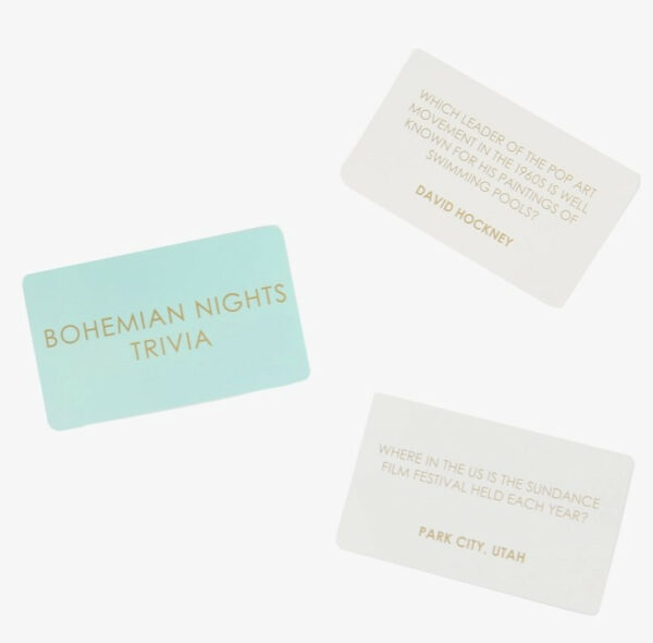 Boho Trailer Trivia Game 1