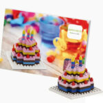 Brixies Postcard Birthday Cake