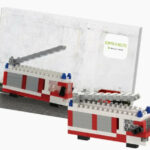 Brixies Postcard Fire Truck