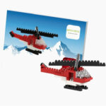Brixies Postcard Helicopter Blocks