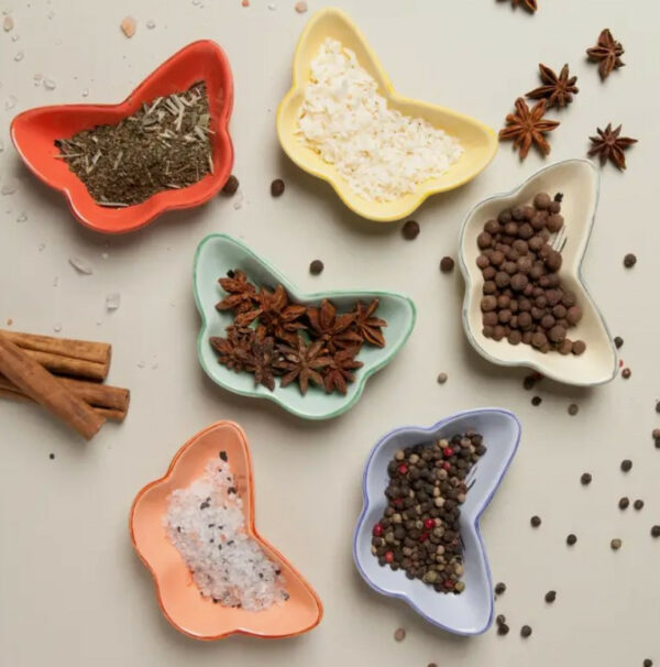 Butterfly Pinch Bowls, Set Of 6 2