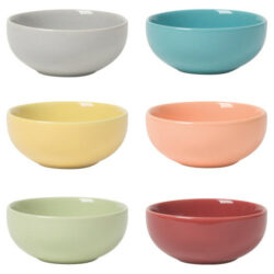 Canyon Pinch Bowls, Set Of 6