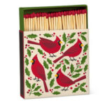 Cardinals & Holly Square Matches