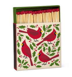 Cardinals & Holly Square Matches