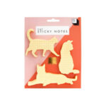 Cat Sticky Notes, Assortment Of 3