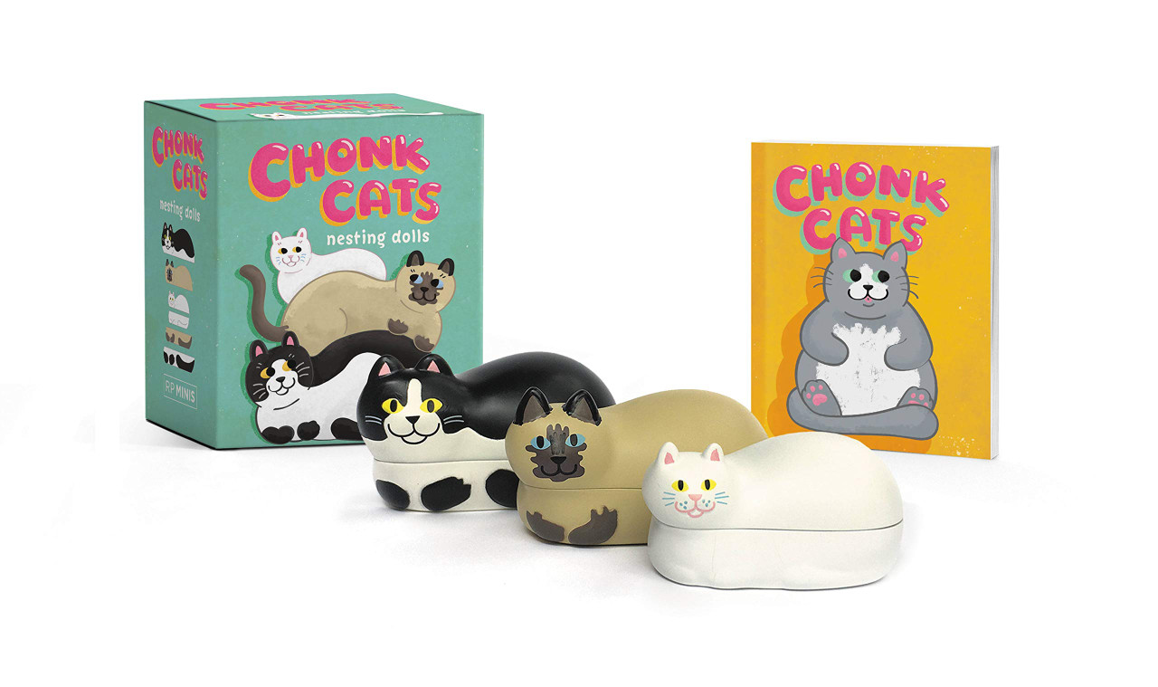 Chonk Cats Nesting Dolls Chonk Cats Nesting Dolls