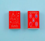 Christmas Bauble Joy Peace Love Cross Stitch Kit 2