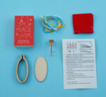 Christmas Bauble Joy Peace Love Cross Stitch Kit 4