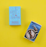 Christmas Baubles Let It Snow Cross Stitch In A Matchbox