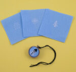 Christmas Baubles Let It Snow Cross Stitch In A Matchbox 5