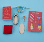 Christmas Baubles Noel Noel Cross Stitch Kit In A Matchbox 1