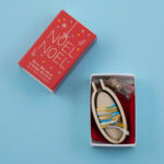 Christmas Baubles Noel Noel Cross Stitch Kit In A Matchbox