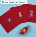 Christmas Baubles Noel Noel Cross Stitch Kit In A Matchbox 3