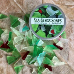 Christmas Sea Glass Soap