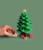 Christmas Tree Origami 2