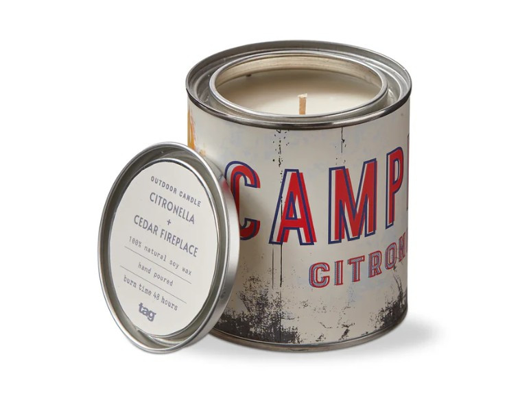Citronella + Cedar Outdoor Candle Tin Citronella + Cedar Outdoor Candle Tin