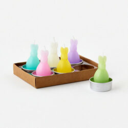 Colorful Bunny Tealight Candles