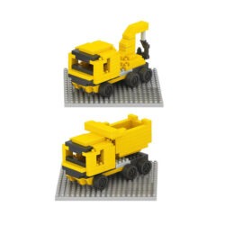 Construction Truck 2-in-1 Tiny Building Blocks