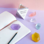 Creativity Crystal Erasers, Set Of 5
