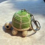 Crochet Turtle Keychain 1