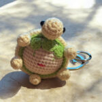 Crochet Turtle Keychain 2