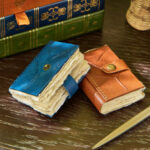 Crushed Leather Mini Journal 2