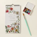 Diy Birth Month Flower Perpetual Calendar 2