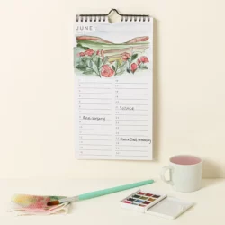 Diy Birth Month Flower Perpetual Calendar