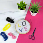 Diy Cross Stitch Kit - Love 1