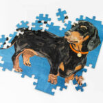 Dachshund Double-sided Puzzle 2