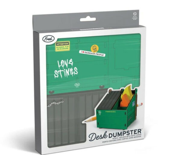 Desk Dumpster Pencil Holder 1