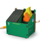 Desk Dumpster Pencil Holder
