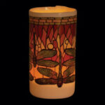 Dragonfly Tea Light Candle 1