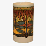 Dragonfly Tea Light Candle