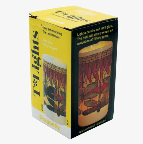 Dragonfly Tea Light Candle 3