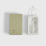 East Of India Hanging Porcelain Angel 1