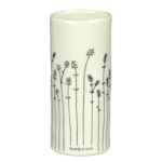 East Of India Organic Porcelain Shape Vase In Gift Box - Assorted 2