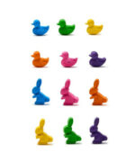 Easter Crayons In Paint Jar 2