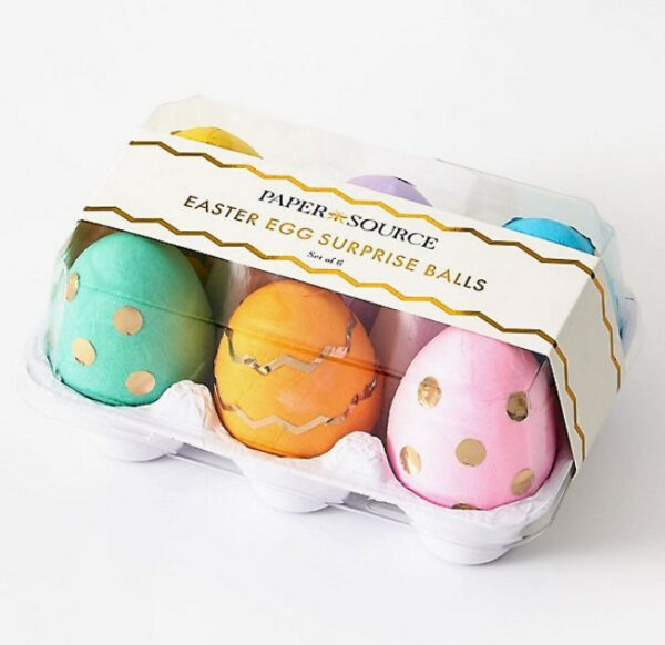 Easter Egg Surprise Balls, Set Of 6 1